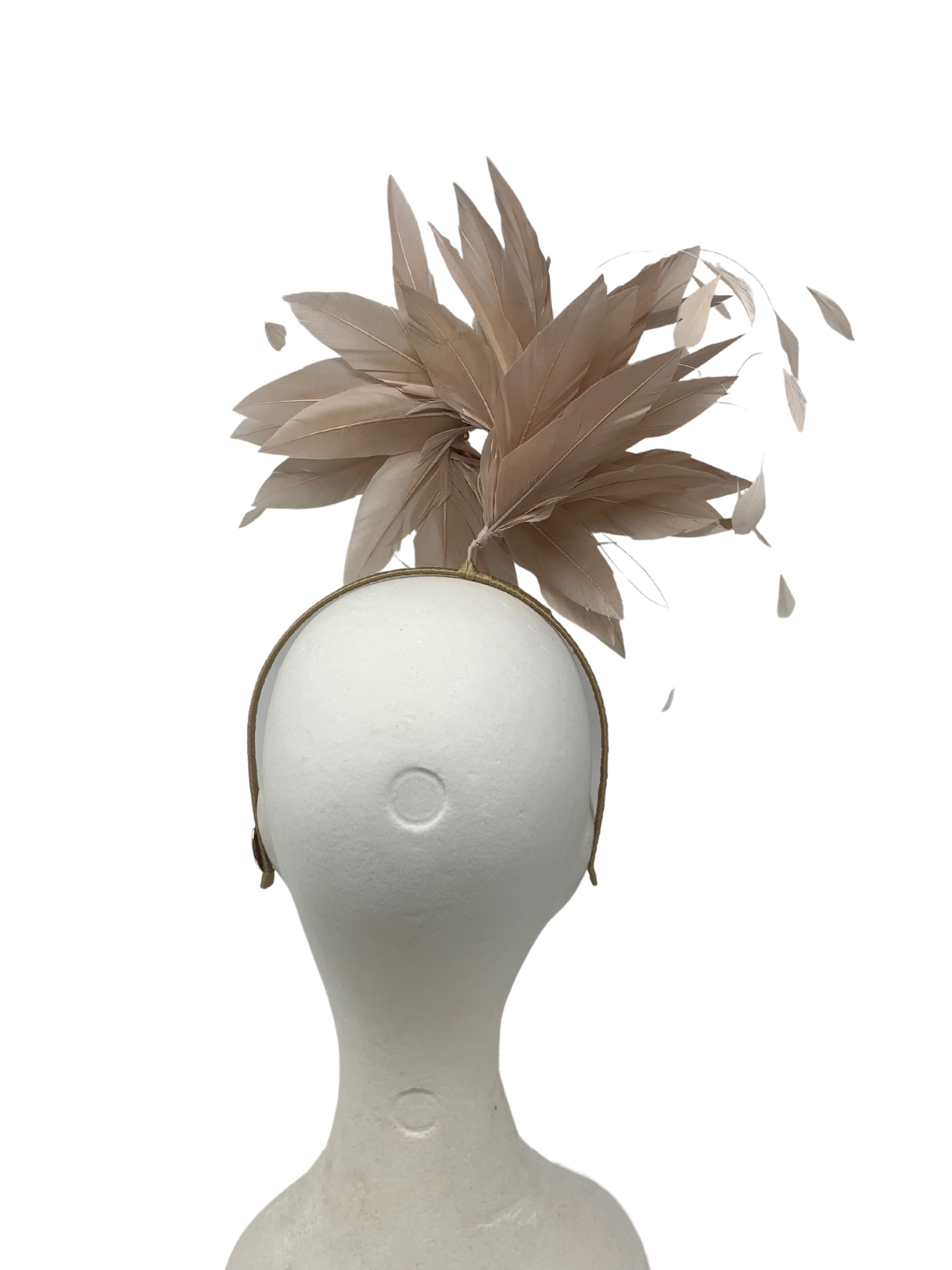 'Rhea' Headband Nude