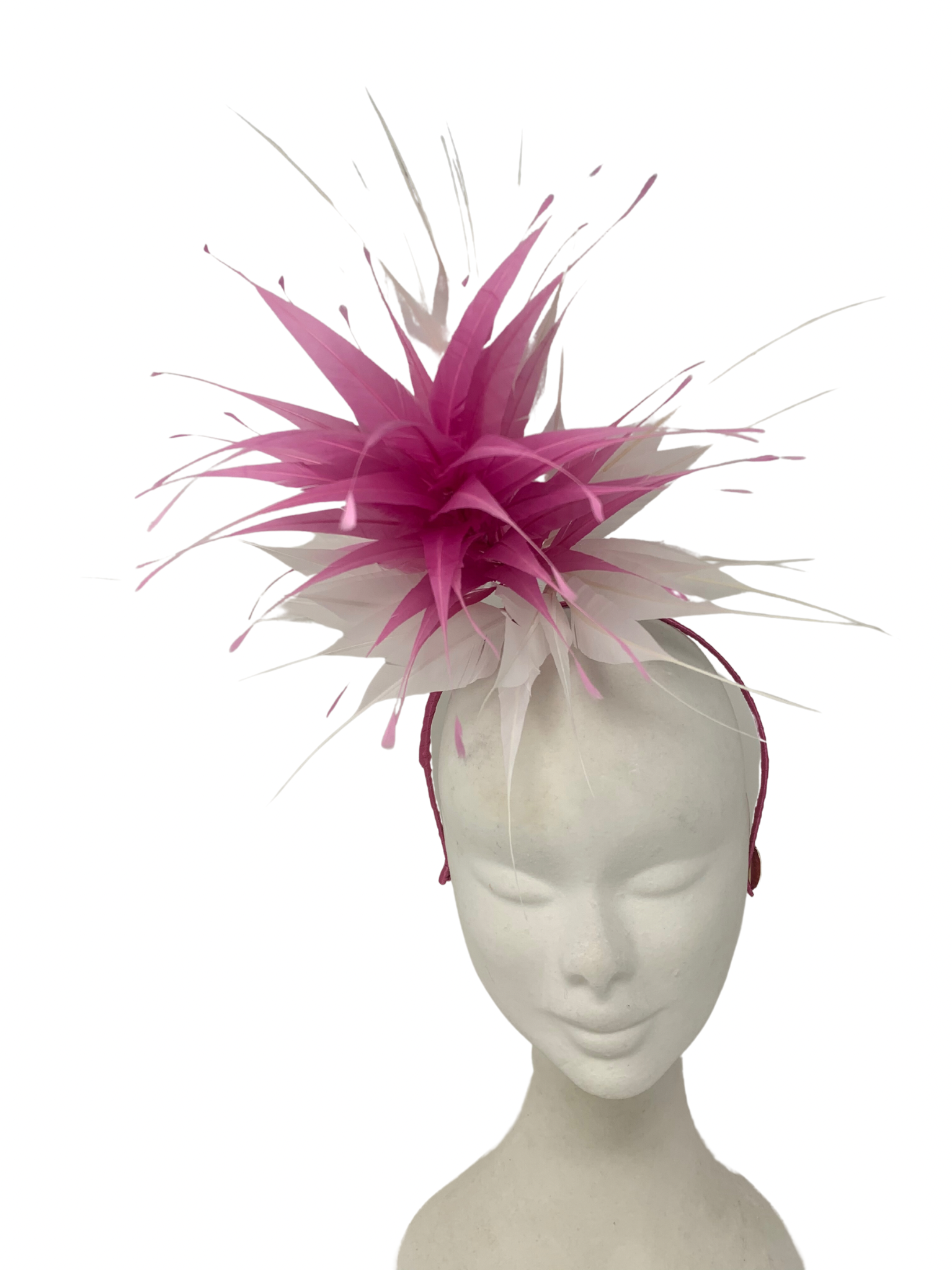 'Rhea' Pink & White (Large)