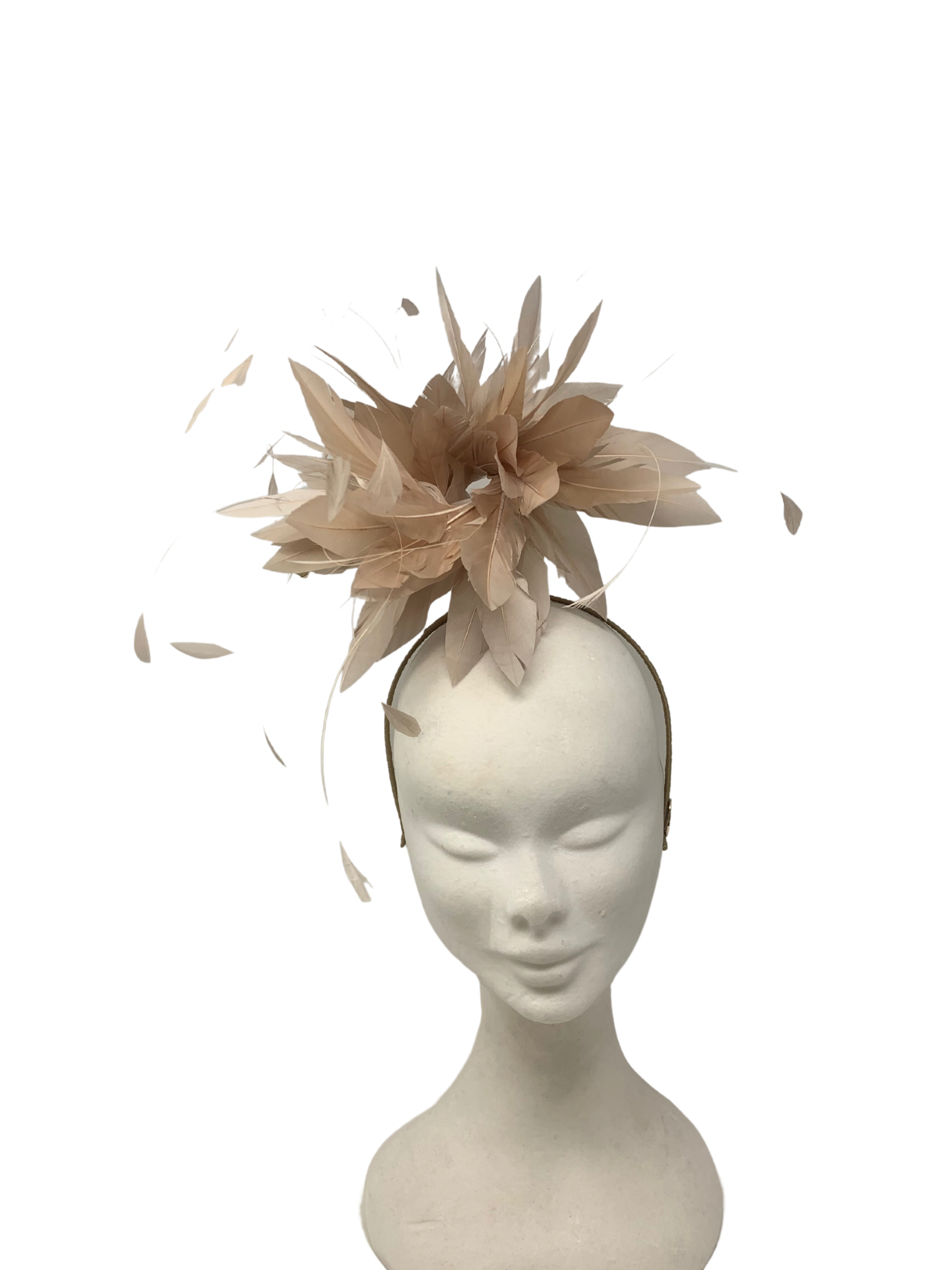'Rhea' Headband Nude