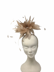 'Rhea' Headband Nude