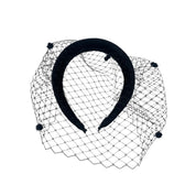 'Amelia' Headband Black