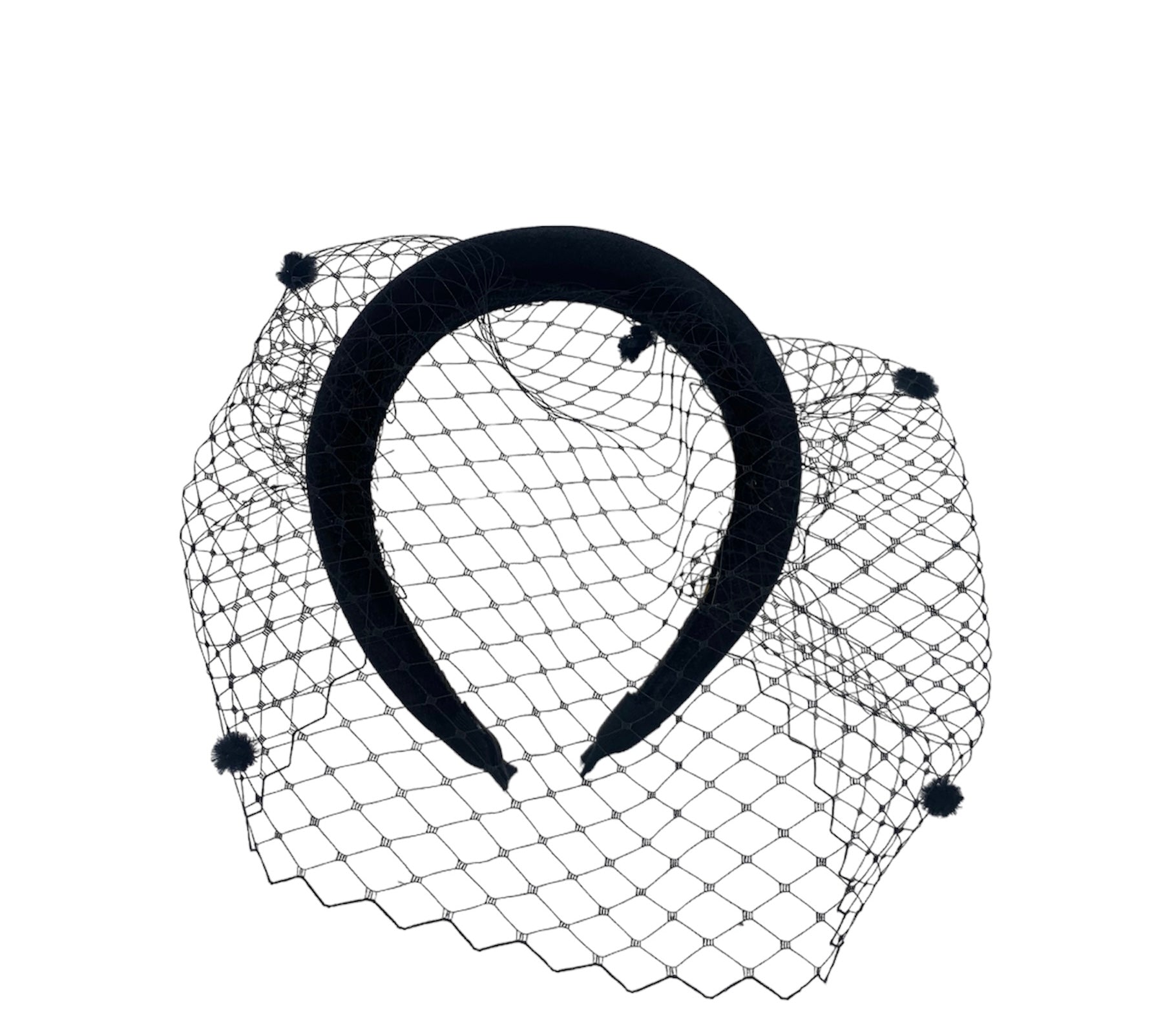 'Amelia' Headband Black