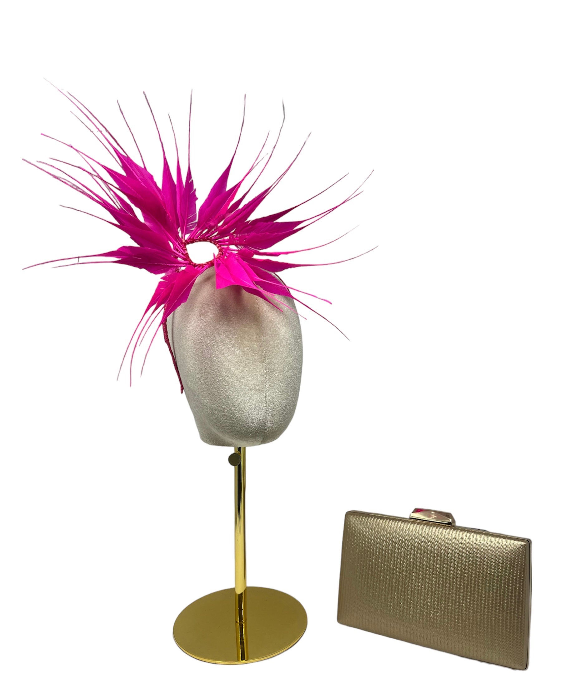 'Rhea' Headband Neon Pink