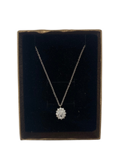 Clear Crystal Gemstone Necklace