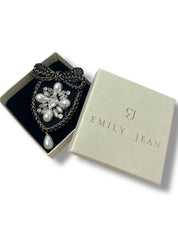 Baroque Pearl Drop Brooch