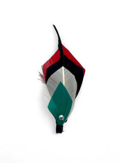 Feathers Of Peace Brooch