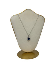 Sapphire Blue Gemstone Necklace
