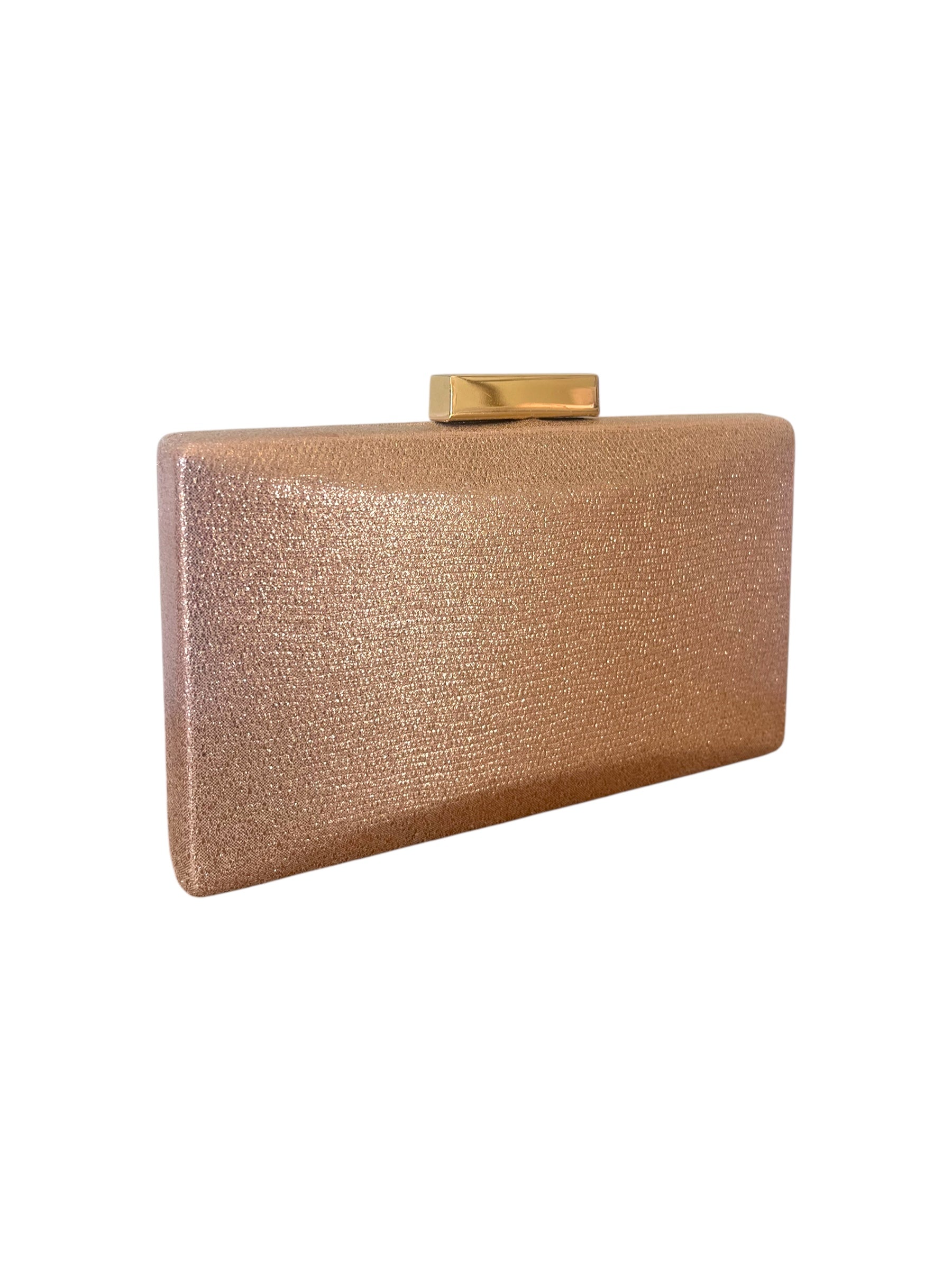 Rose Gold Shimmer Clutch