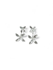 'Daisy Drop' Silver Earrings
