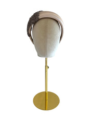 'Ellie' Satin Headband Light Gold