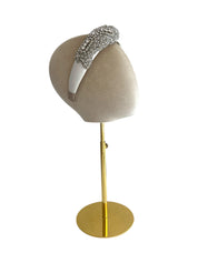 'Ellie' Satin Headband Ivory