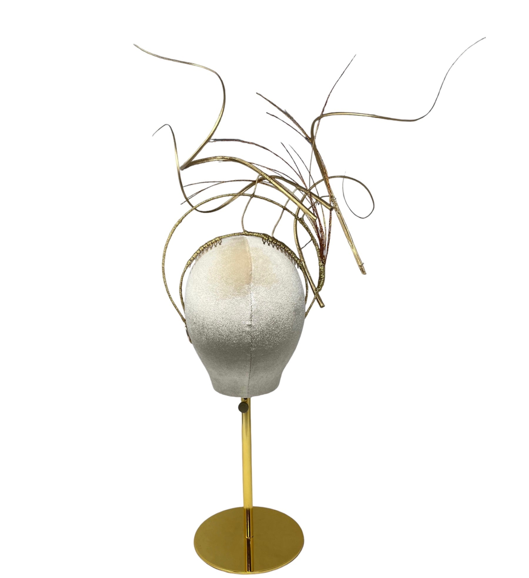 'Cara' Floating Quill Gold