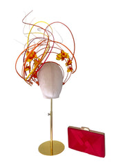 'Alure' Multicoloured Quill Headpiece