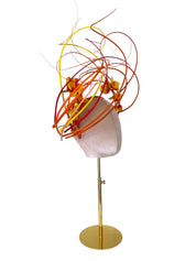 'Alure' Multicoloured Quill Headpiece