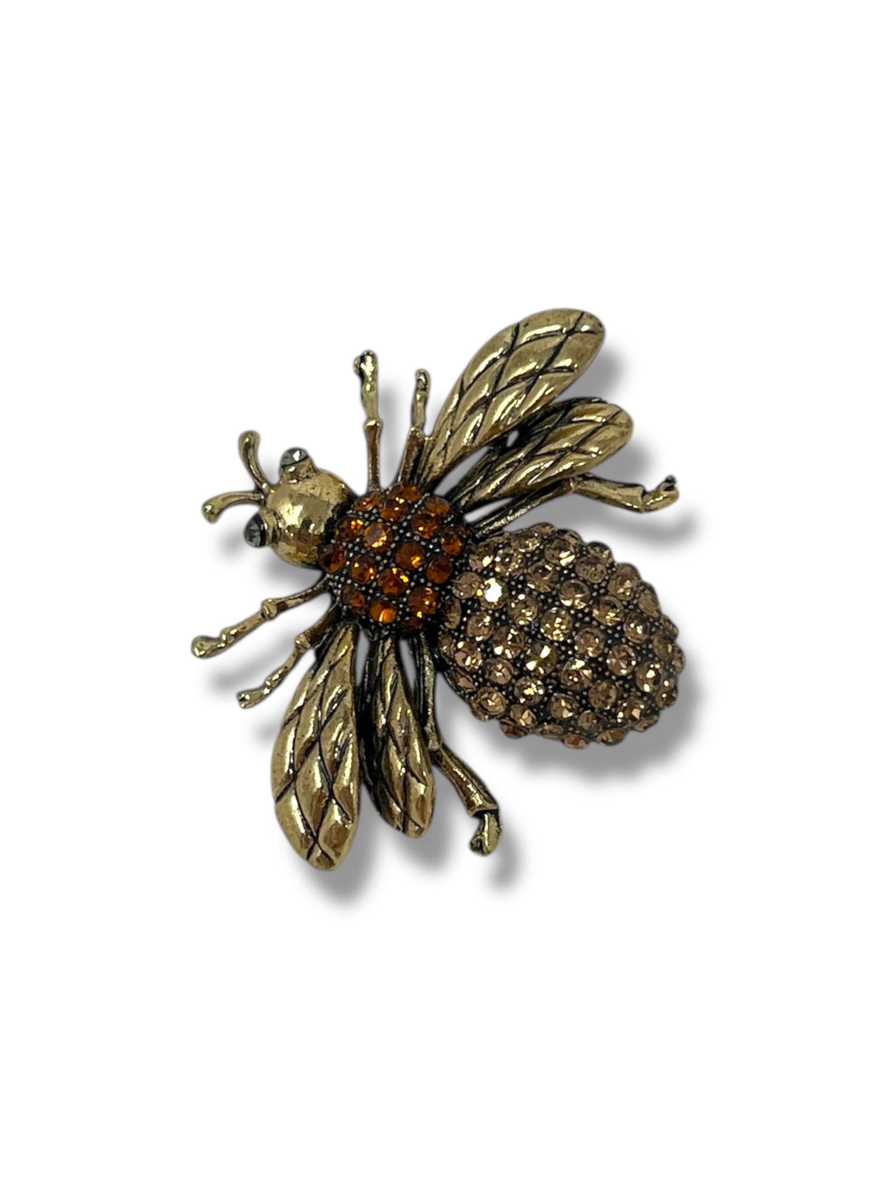 Topaz Beetle Brooch (Small)