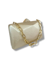 Light Gold Champagne Clutch