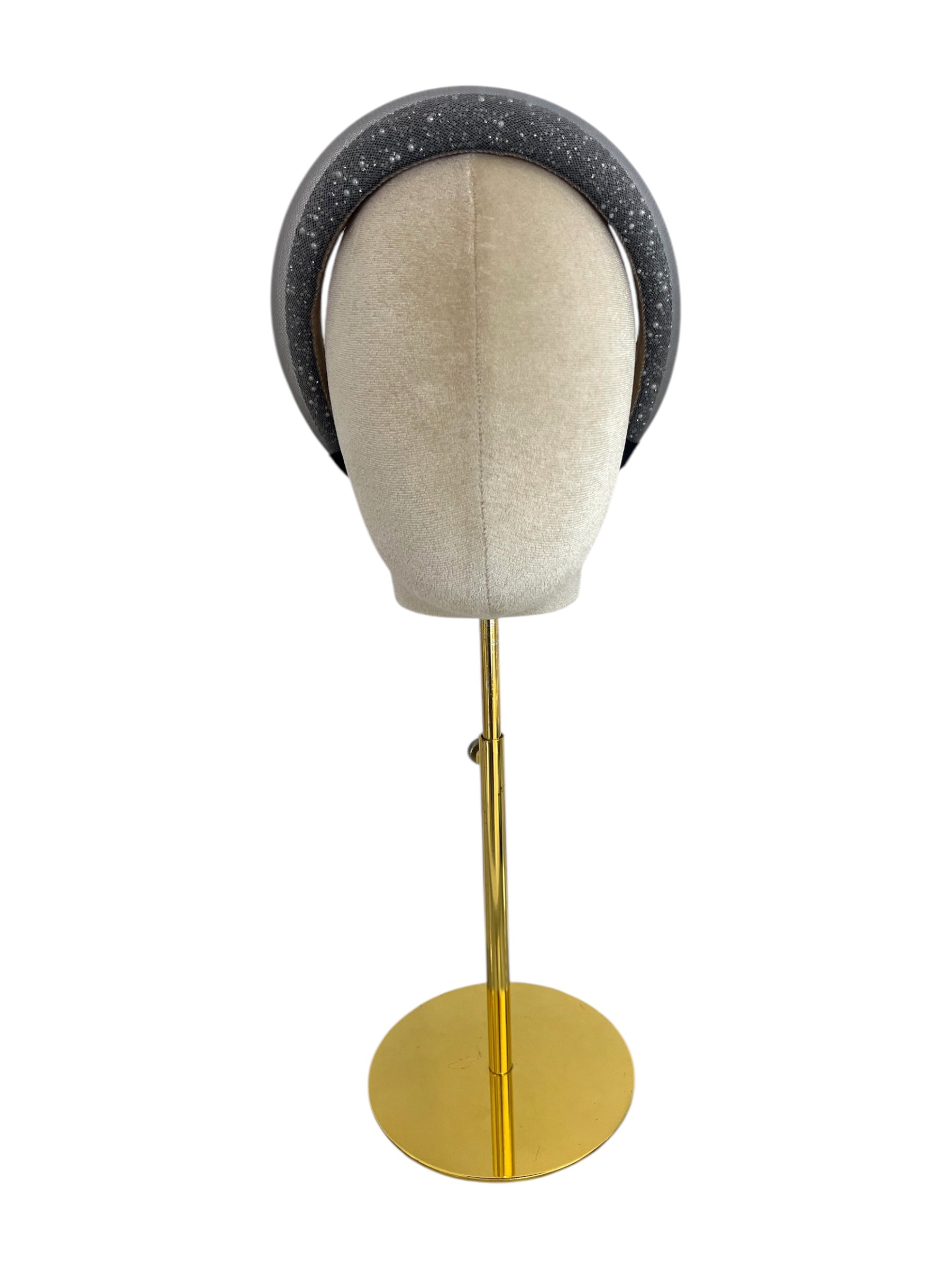 Grey Shimmer Headband