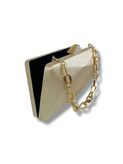Light Gold Champagne Clutch