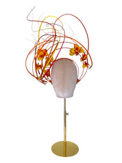 'Alure' Multicoloured Quill Headpiece