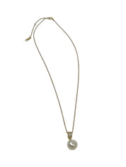 'Charlotte' Gold Pearl necklace