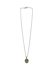 Canary Yellow Gemstone Necklace