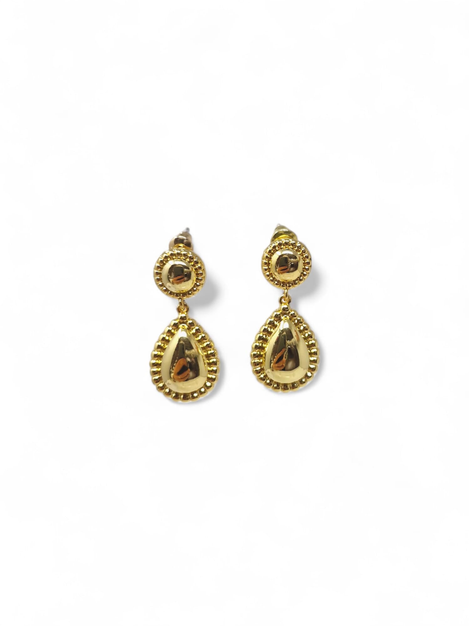 'Jess' Gold Tear Drop Earrings
