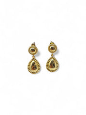 'Jess' Gold Tear Drop Earrings