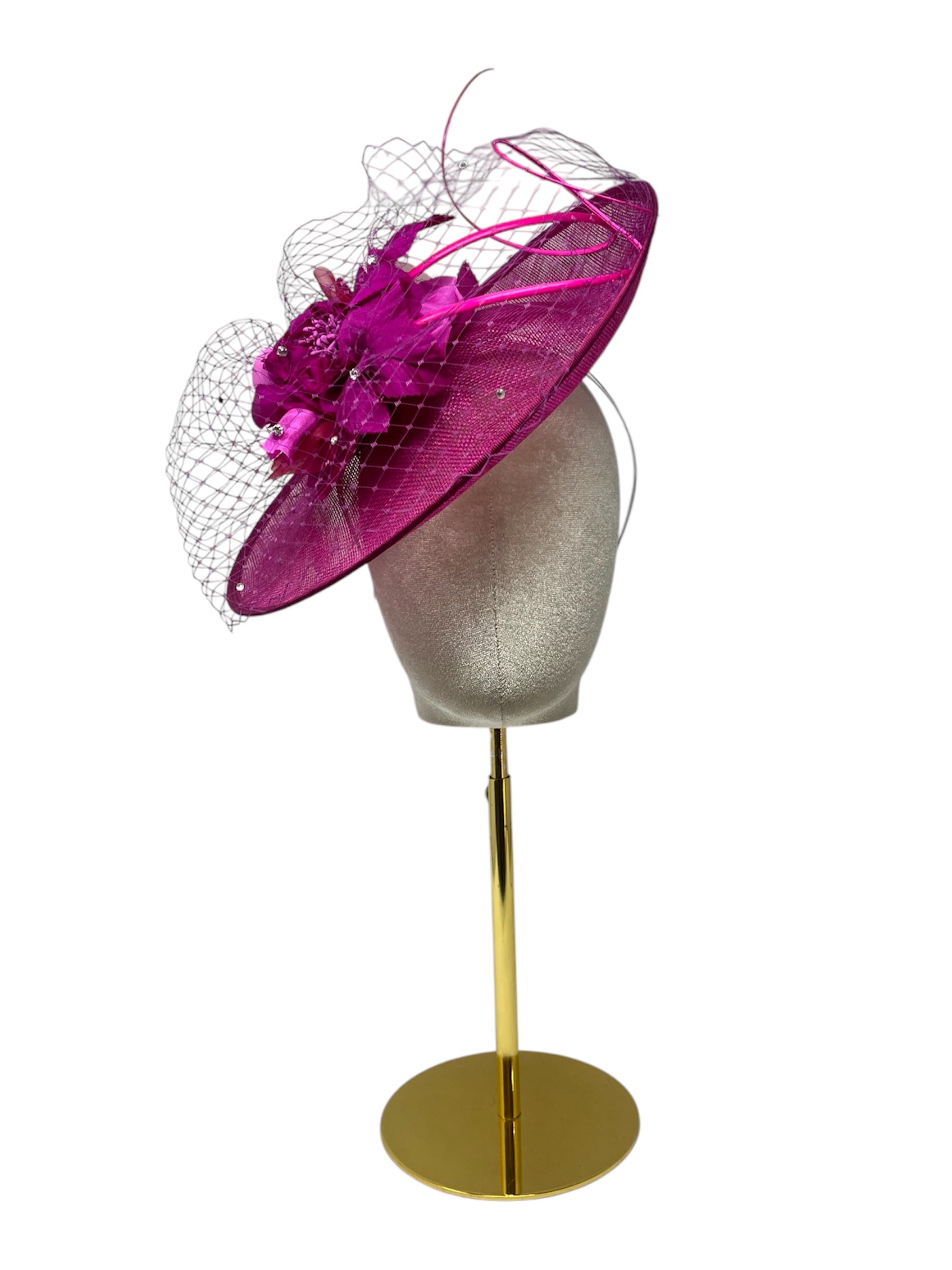 'Angie' Magenta Pink