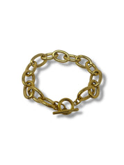Gold T - Bar Bracelet