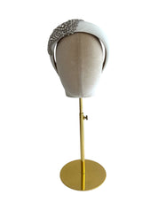 'Ellie' Satin Headband Ivory