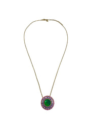 Green Gemstone Necklace