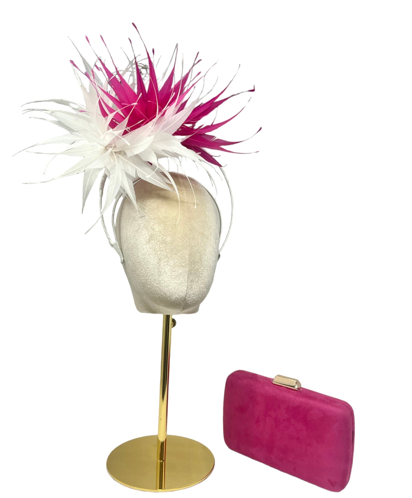 'Remmie' Pink & White