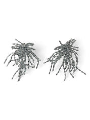 'Lexi' Silver Shimmer Earrings