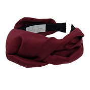 'Ciara' Headband Burgundy