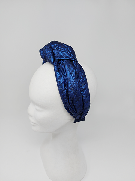'Fever' Headband Cobalt Blue