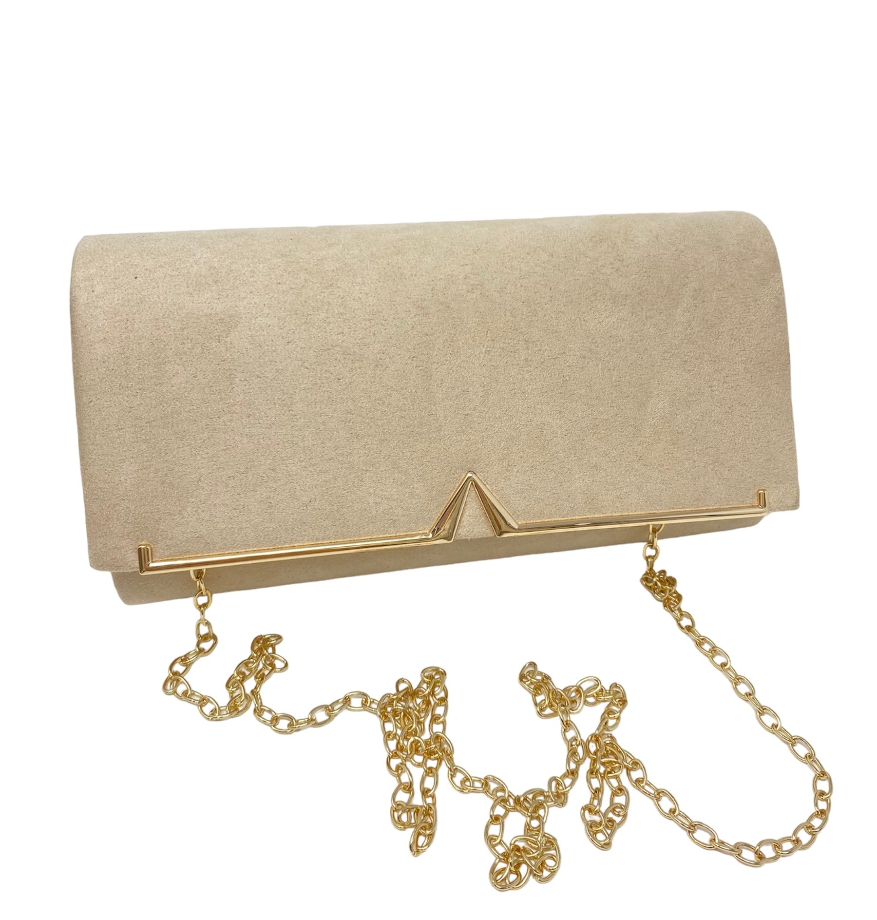 BEIGE CLUTCH