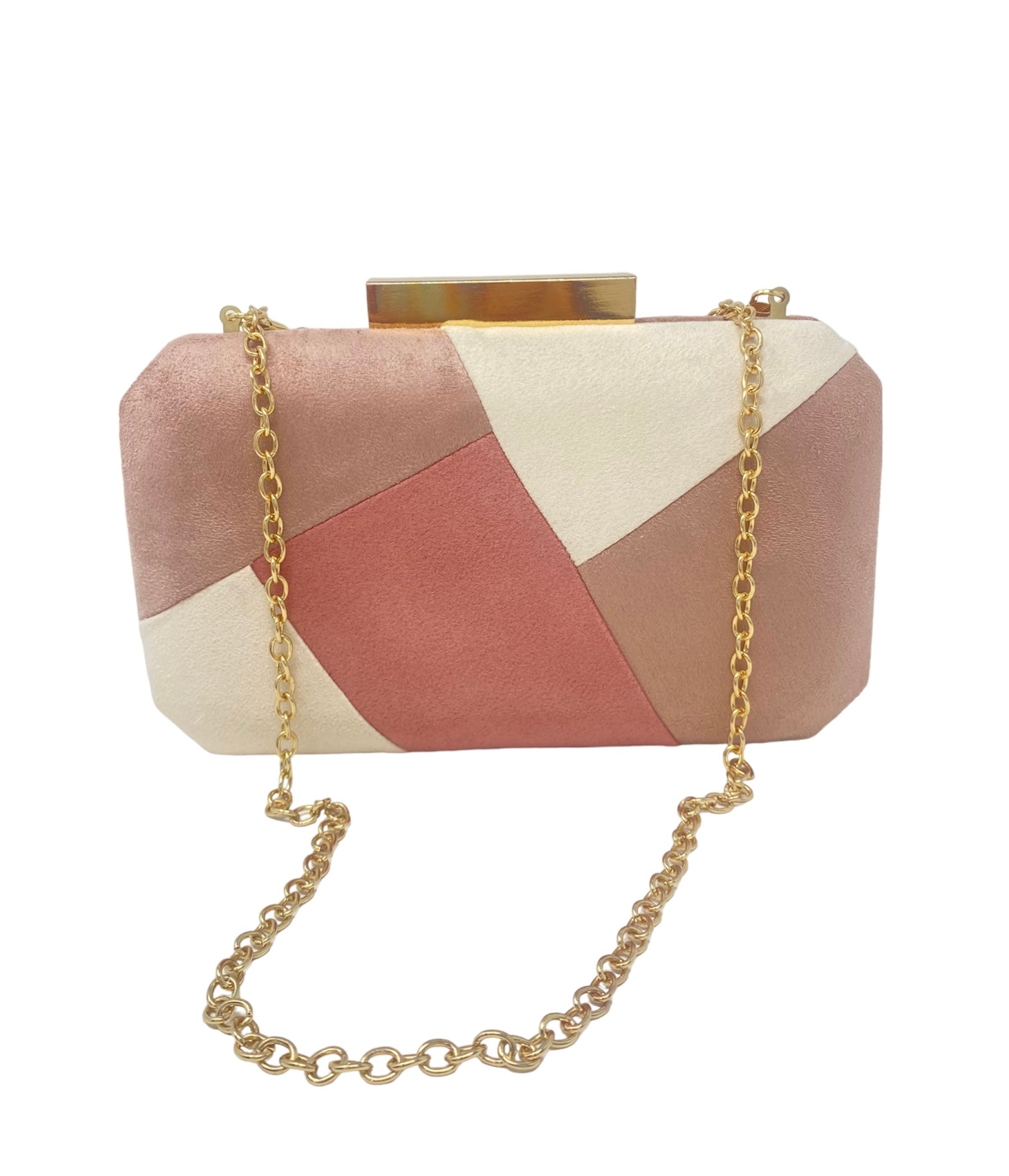 Pink Pattern Clutch