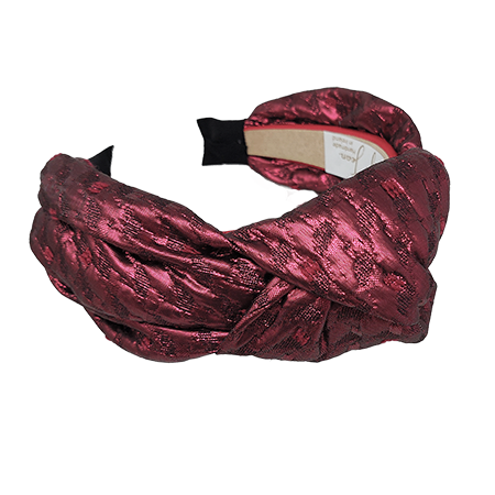 'Fever' Headband Ruby Red