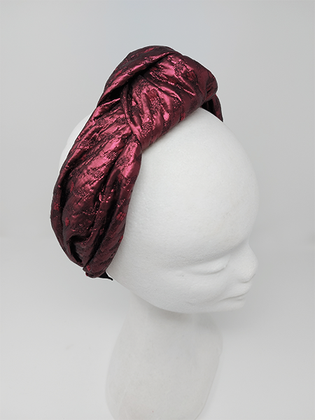 'Fever' Headband Ruby Red