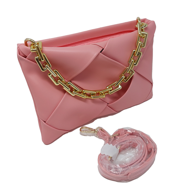 CANDY PINK CLUTCH