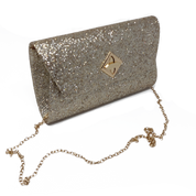 Champagne Shimmer Clutch