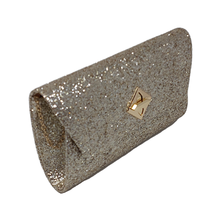 Champagne Shimmer Clutch