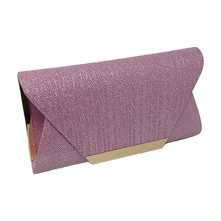 Lilac Shimmer Clutch