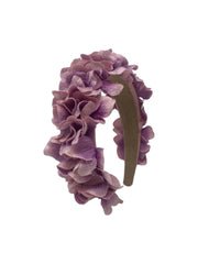 'Kate' Floral Headband Purple