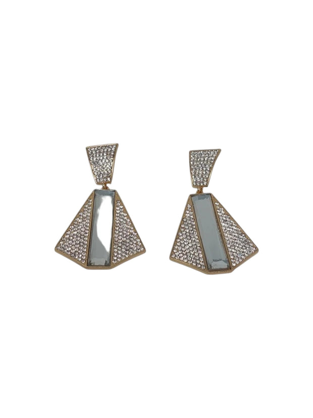 'Disco' Geometric Earrings