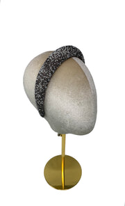 Glitter headband - Granite Grey