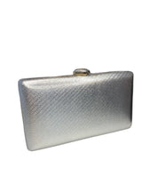 Silver Box Clutch