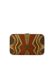 Brown Aztec Clutch