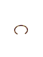 'Sophie' Raspberry Open Bangle