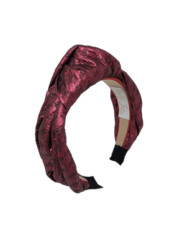 'Fever' Headband Ruby Red